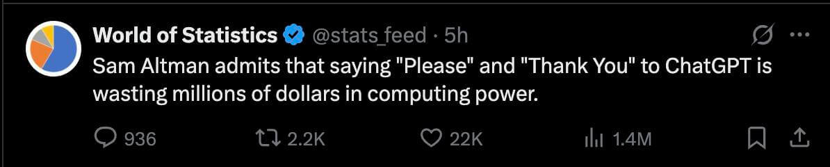 ChatGPT & Thank-You's