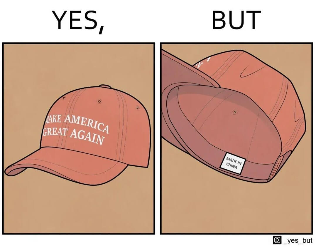 Make America Great Again - Maid in China