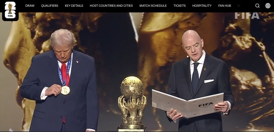 Donald Trump - Premiul pentru pace FIFA 2025