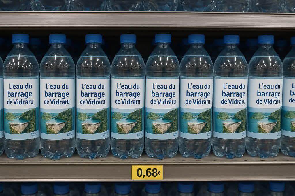 Apă din barajul Vidraru - 2025