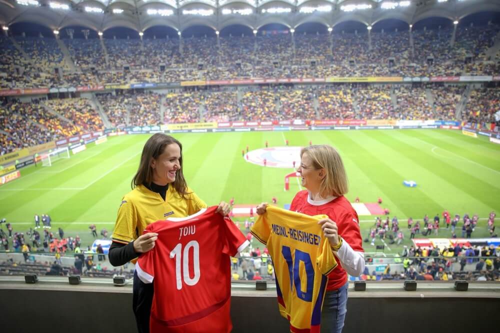 Oana Țoiu și omologul Beate Meinl-Reisinger