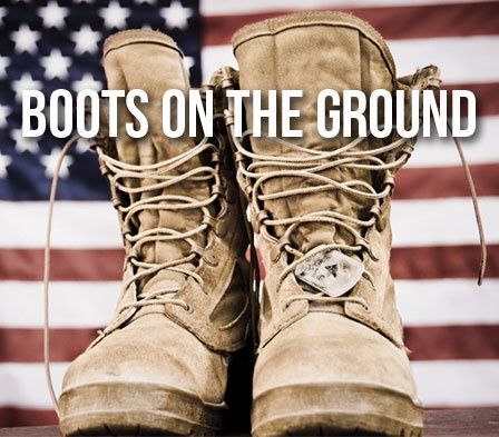 USA - boots on the ground