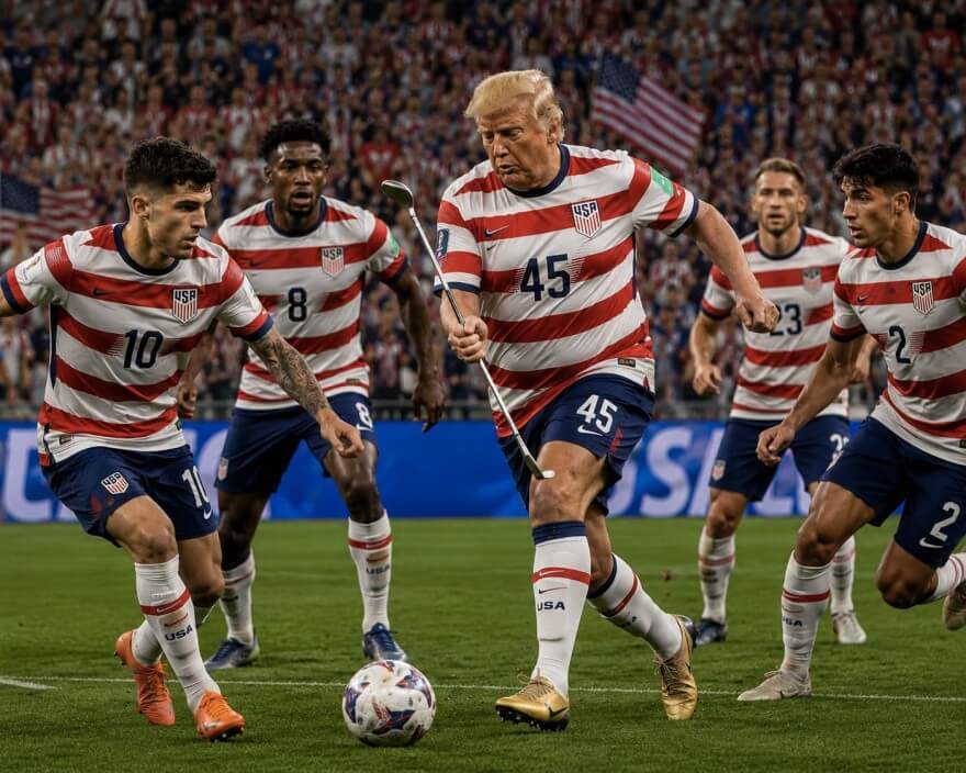 Trump face pe Mitică Dragomir, la FIFA World Cup