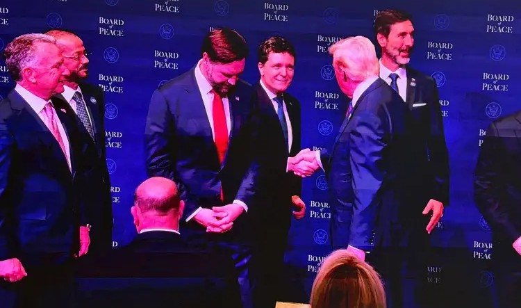 Nicușor Dan și Donald Trump, la Consiliul pentru Pace, 2026